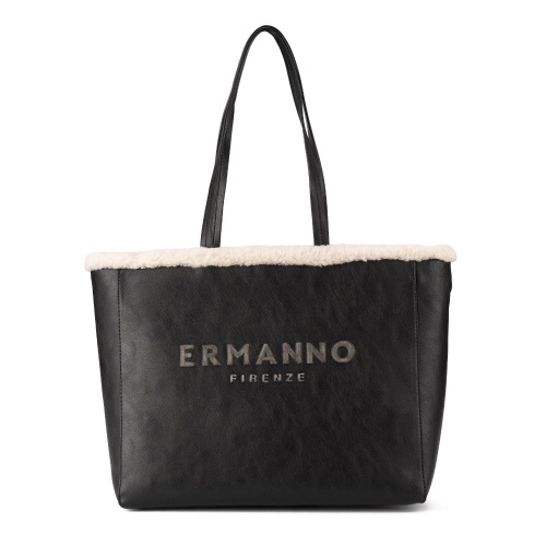 Ermanno Scervino Geantă damă cu blană
