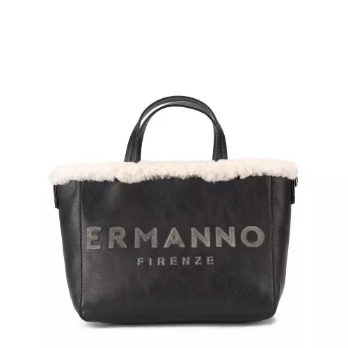 Ermanno Scervino Geantă damă cu blană