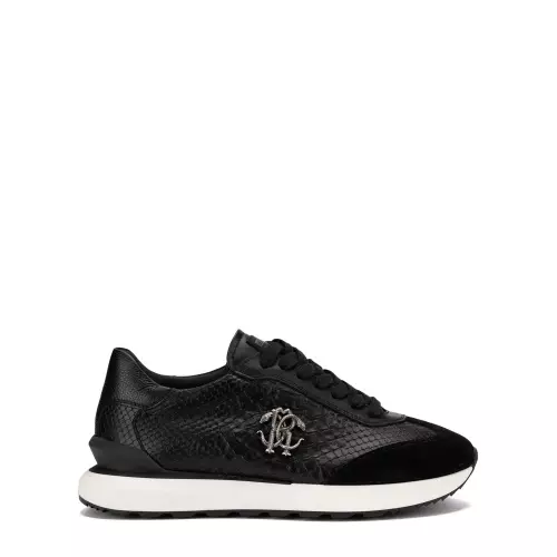 Roberto Cavalli Pantofi sport bărbați negri