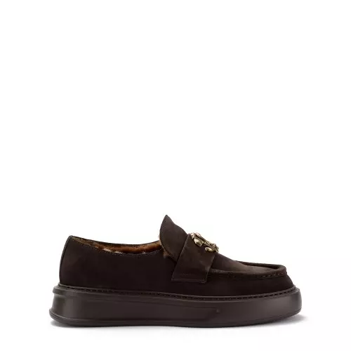 ROBERTO CAVALLI Mocasini damă maro - Pepina.ro ROBERTO CAVALLI Mocasini damă maro