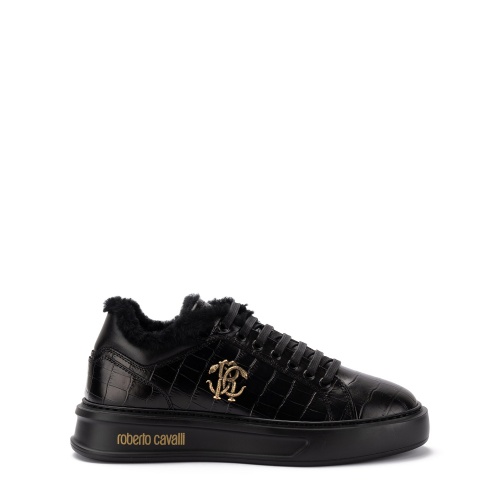 ROBERTO CAVALLI Adidași damă îmblănite - Pepina.ro ROBERTO CAVALLI Adidași damă îmblănite