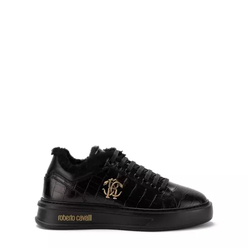ROBERTO CAVALLI Adidași damă îmblănite - Pepina.ro ROBERTO CAVALLI Adidași damă îmblănite
