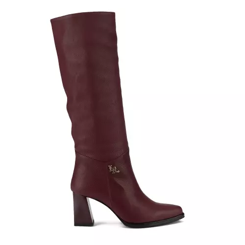 RENZONI Cizme damă vișinii