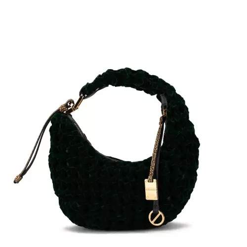 BORBONESE Geantă damă hobo verde LA NIDO