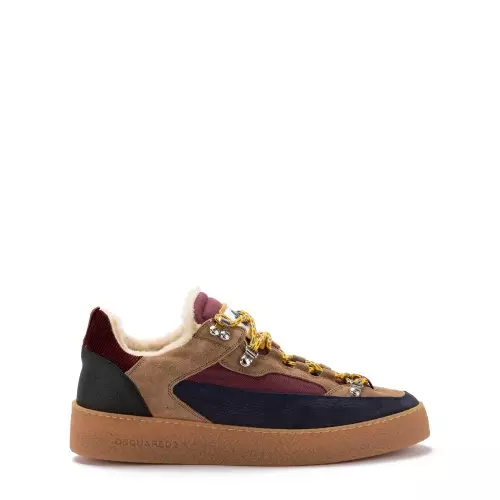 DSQUARED2 Adidași bărbați îmblănite