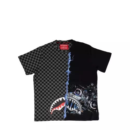 SPRAYGROUND Tricou negru bărbați - Pepina.ro SPRAYGROUND Tricou negru bărbați