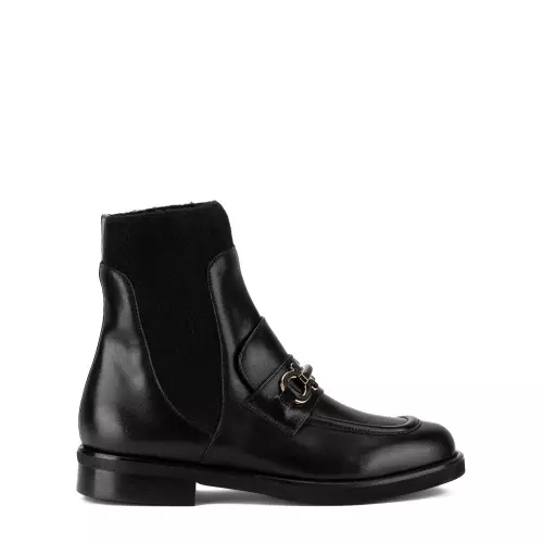 Luca Grossi Botine negre damă