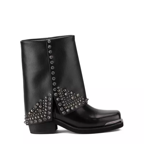 TOSCA BLU Botine damă cu capse Ines