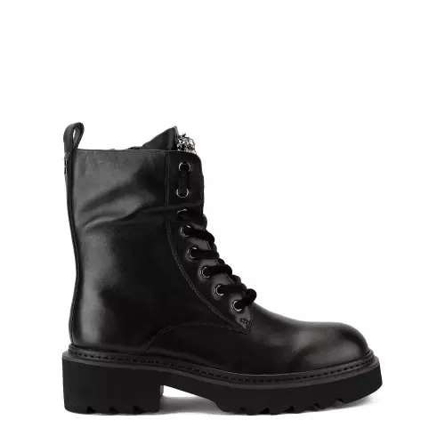 TOSCA BLU Bocanci damă din piele cu cristale