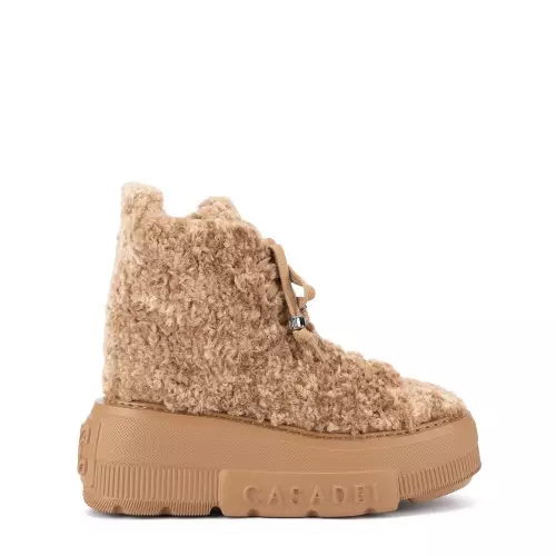 Casadei Ghete damă bej cu platformă - Pepina.ro Casadei Ghete damă bej cu platformă