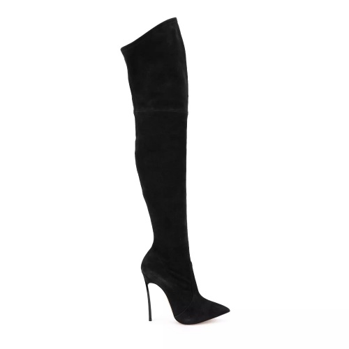 CASADEI Cizme peste genunchi negre Blade - Pepina.ro CASADEI Cizme peste genunchi negre Blade