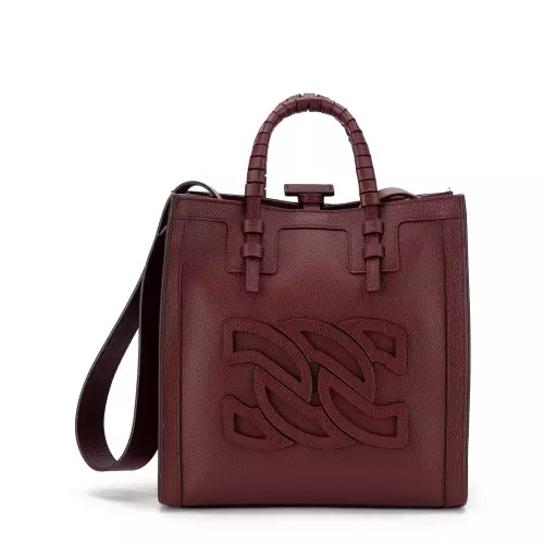 Casadei Geantă de damă vișinie Ale - Pepina.ro Casadei Geantă de damă vișinie Ale