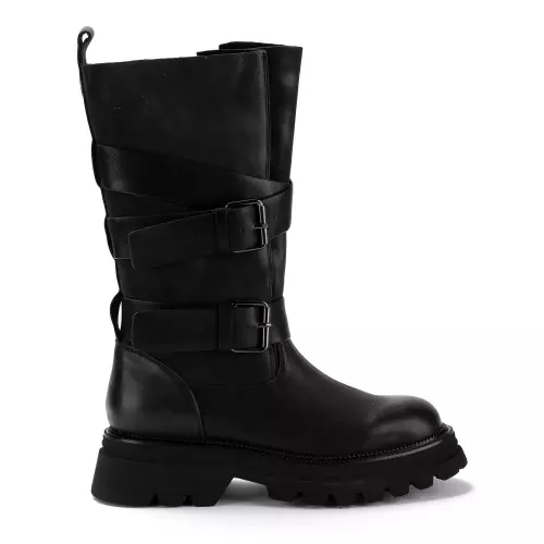 TOSCA BLU Bocanci damă negre Mary