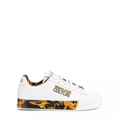 VERSACE JEANS Teniși albi de damă