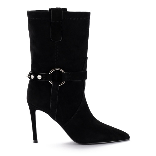 TOSCA BLU Ghete damă negre Brigitte - Pepina.ro TOSCA BLU Ghete damă negre Brigitte