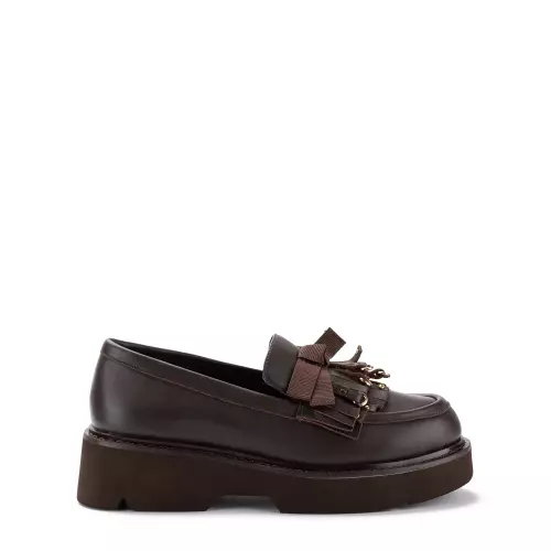 TOSCA BLU Mocasini damă negri Lisa