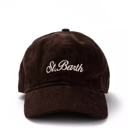 SAINT BARTH Șapcă de baseball maro