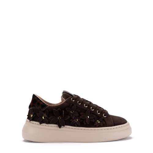 STOKTON Adidași damă maro Flower