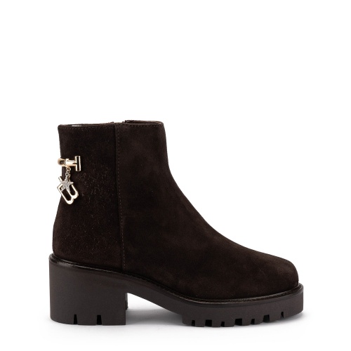 BALDININI Ghete de damă maro îmblănite - Pepina.ro BALDININI Ghete de damă maro îmblănite