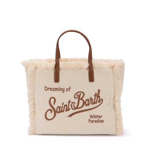 SAINT BARTH Geantă damă Colette Corduroy