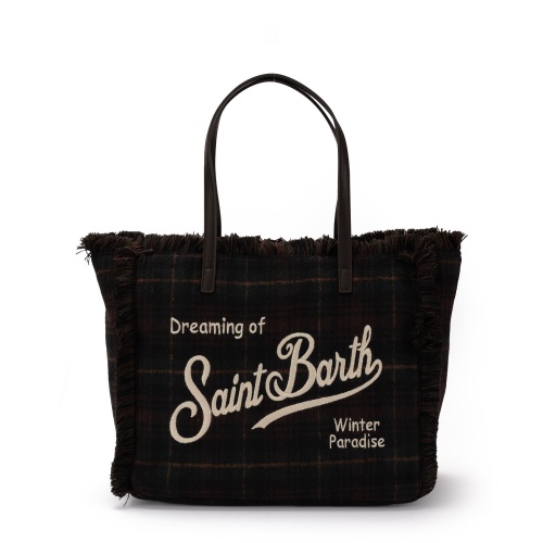 SAINT BARTH Geantă damă Vanity Tartan - Pepina.ro SAINT BARTH Geantă damă Vanity Tartan