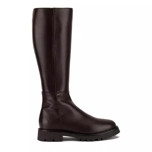 BALDININI Cizme damă maro din piele