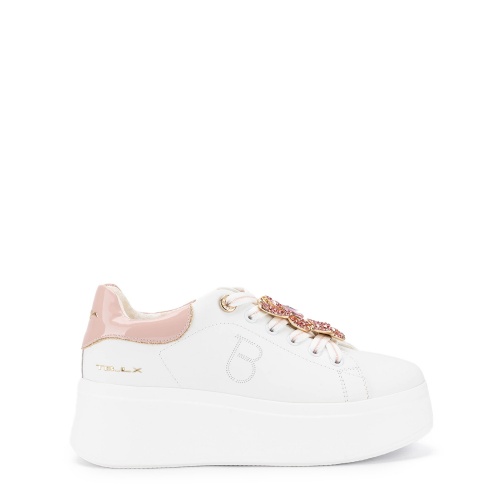 TOSCA BLU Adidasi damă albi cu fluturi - Pepina.ro TOSCA BLU Adidasi damă albi cu fluturi