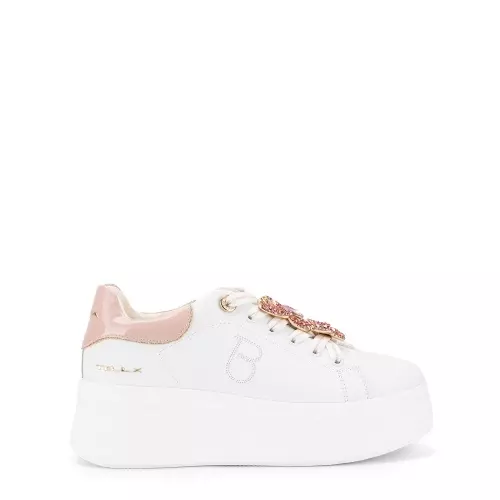 TOSCA BLU Adidasi damă albi cu fluturi