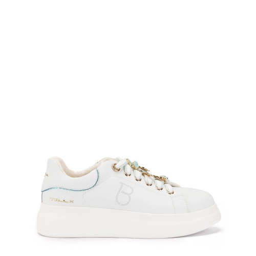 TOSCA BLU Adidasi damă albi cu fluturi - Pepina.ro TOSCA BLU Adidasi damă albi cu fluturi