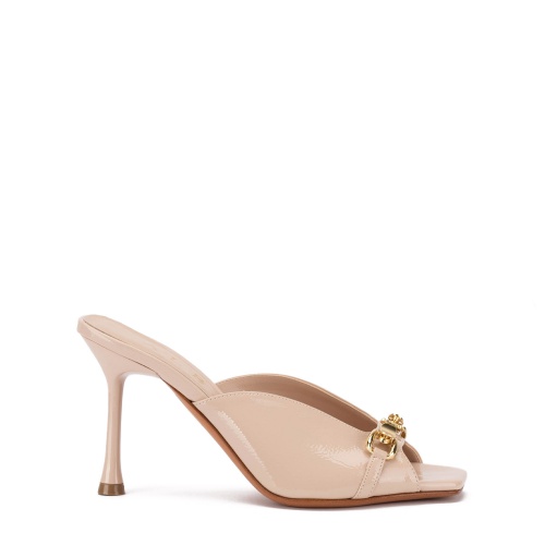 Albano Papuci damă bej lăcuiți