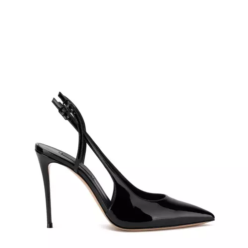 Casadei Pantofi damă negri lăcuiți