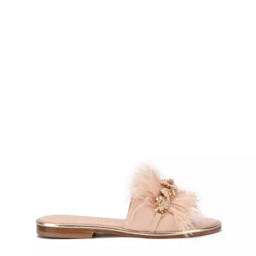 PAOLA FIORENZA Papuci damă roz