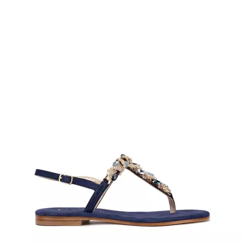 PAOLA FIORENZA Sandale damă bleumarin
