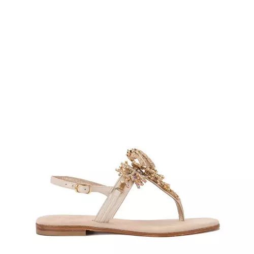 PAOLA FIORENZA Sandale damă bej