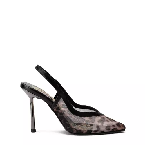 RENZONI Pantofi damă cu imprimeu leopard