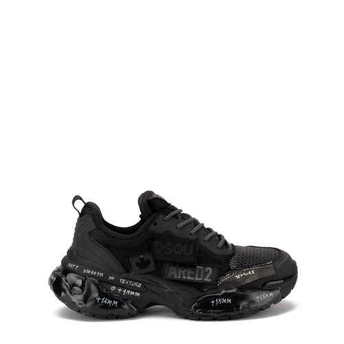 DSQUARED2 Pantofi sport bărbați negri Faster - Pepina.ro DSQUARED2 Pantofi sport bărbați negri Faster