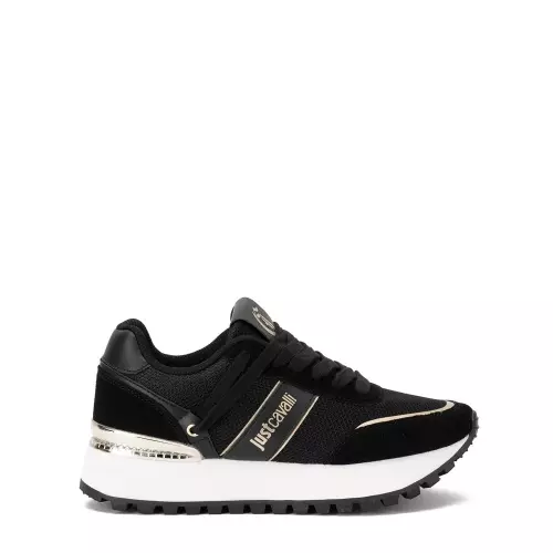 JUST CAVALLI Sneakers damă negri - Pepina.ro JUST CAVALLI Sneakers damă negri