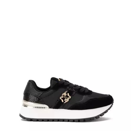 JUST CAVALLI Sneakers damă negri - Pepina.ro JUST CAVALLI Sneakers damă negri