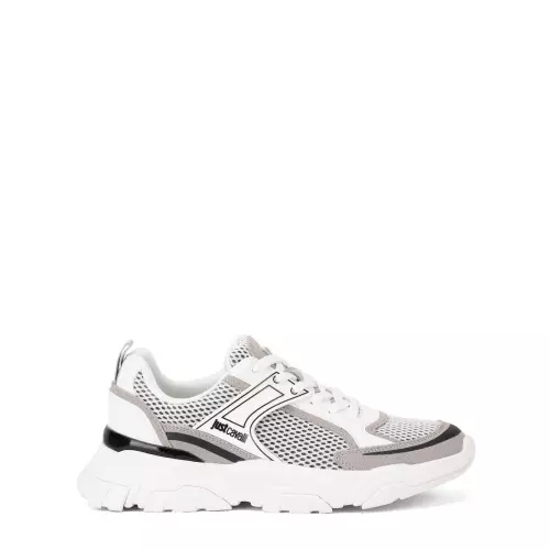 JUST CAVALLI Adidași bărbați albi - Pepina.ro JUST CAVALLI Adidași bărbați albi