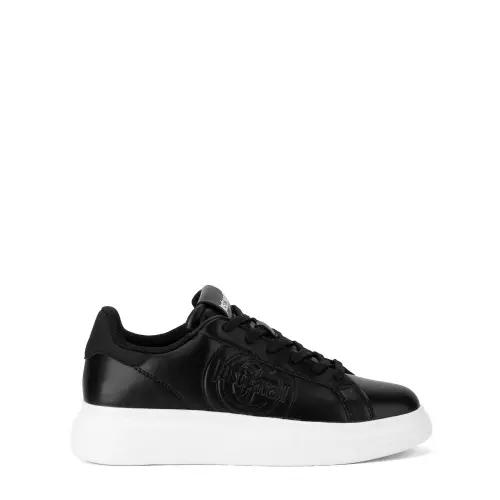 JUST CAVALLI Sneakers bărbați negri - Pepina.ro JUST CAVALLI Sneakers bărbați negri