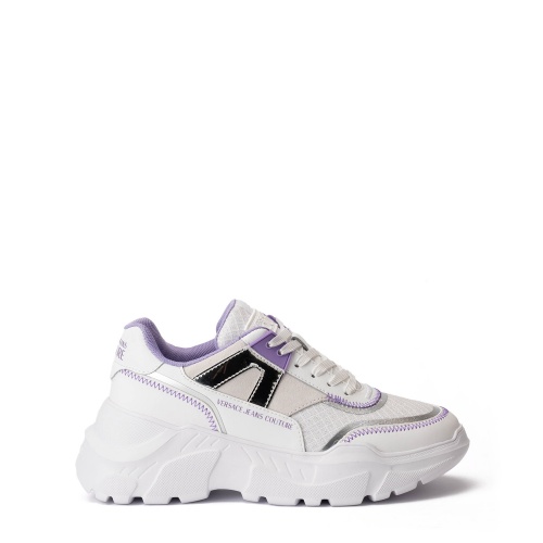 VERSACE JEANS Pantofi sport damă albi - Pepina.ro VERSACE JEANS Pantofi sport damă albi