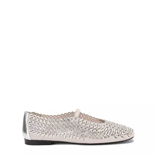 TOSCA BLU Balerini damă argintii Chantilly