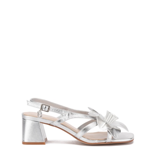 TOSCA BLU Sandale damă argintii Malindi