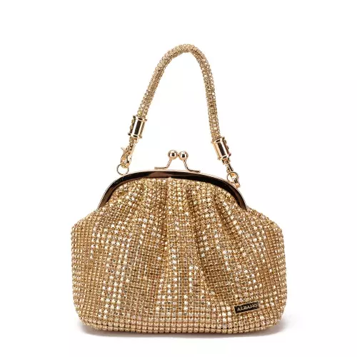 Albano Poșetă damă aurie - Pepina.ro Albano Poșetă damă aurie
