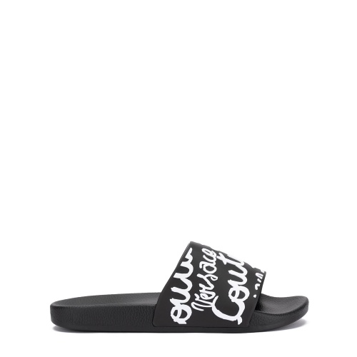 VERSACE JEANS Papuci damă negri - Pepina.ro VERSACE JEANS Papuci damă negri