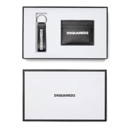Dsquared2 Set – portcard și breloc