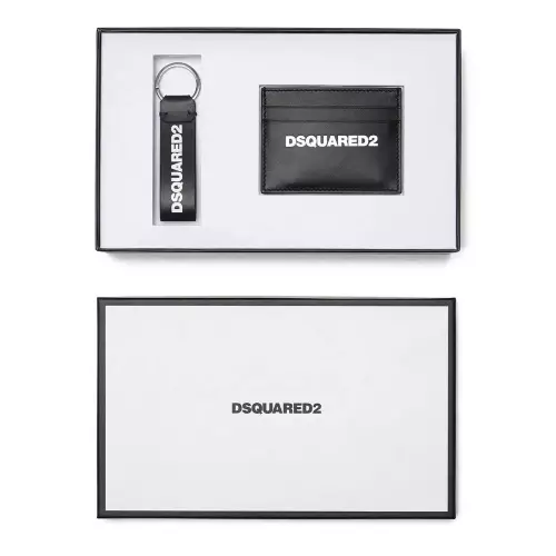 Dsquared2 Set – portcard și breloc