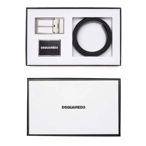 Dsquared2 Curea bărbați 4 în 1
