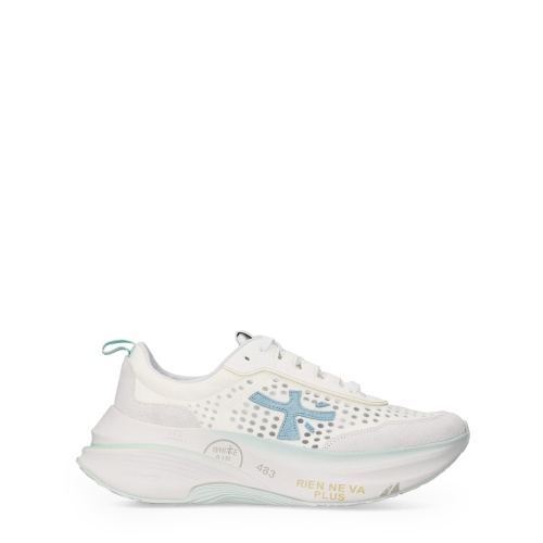 Premiata Sneakers damă albi HILL