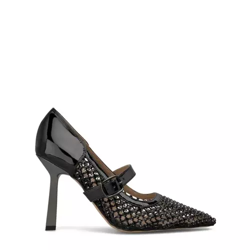 Alma En Pena Pantofi damă negri cu cristale - Pepina.ro Alma En Pena Pantofi damă negri cu cristale